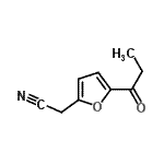 CAS 登录号：405921-47-3， (5-丙酰基-2-呋喃基)乙腈