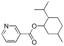 CAS 登录号:40594-65-8, 5-甲基-2-(异丙基)环己基烟酸酯