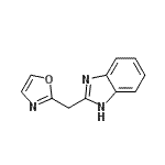 CAS 登录号：40609-32-3， 2-(1,3-恶唑-2-基甲基)-1H-苯并咪唑