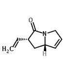 CAS 登录号：406218-28-8， (2R,7aS)-2-乙烯基-1,2,5,7A-四氢-3H-吡咯里嗪-3-酮