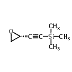CAS 登录号：406218-45-9， 三甲基[(2R)-2-环氧乙烷基乙炔基]硅烷
