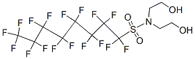 CAS 登录号：40630-61-3， 十七氟-N,N-二(2-羟基乙基)辛烷磺酰胺
