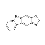 CAS 登录号：40631-50-3， 2H-[1,3]噻唑并[5,4-b]咔唑