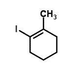CAS 登录号：40648-08-6， 1-碘-2-甲基环己烯