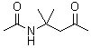 CAS 登录号：40652-47-9， N-(1,1-二甲基-3-氧代-丁基)乙酰胺