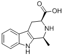 CAS 登录号：40678-46-4， (1S,3S)-2,3,4,9-四氢-1-甲基-1H-吡啶并[3,4-b]吲哚-3-羧酸