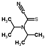CAS 登录号：406913-26-6， 2,2'-[(氰基硫代甲酰)亚氨基]二丙烷