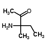 CAS#: 40702-55-4, 3-Amino-3-Methyl-2-Pentanone