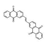 CAS 登录号：40731-89-3， 2,2'-[(E)-1,2-乙烯二基]二(9,10-蒽醌)