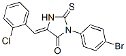 CAS#: 40747-64-6, 3-(4-Bromophenyl)-5-(2-Chlorobenzylidene)-2-Thioxo-4-Imidazolidinone