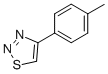 CAS#: 40753-14-8, 4-(4-Methylphenyl)-1,2,3-Thiadiazole