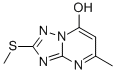 CAS 登录号：40775-78-8， 7-羟基-5-甲基-2-甲硫基-S-三唑并[1,5-a]嘧啶