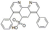 CAS 登录号:40795-59-3, 4,7-二苯基-1,10-菲咯啉磺酸