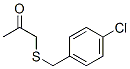 CAS 登录号：40939-03-5， 1-(4-氯苄基硫代)丙酮