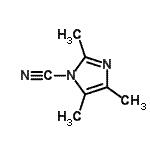 CAS 登录号：412278-72-9， 2,4,5-三甲基-1H-咪唑-1-甲腈