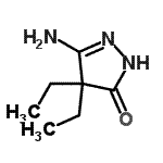 CAS#: 412301-33-8, 5-Amino-4,4-Diethyl-2,4-Dihydro-3H-Pyrazol-3-One