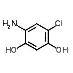 CAS 登录号：412307-65-4， 4-氨基-6-氯-苯-1,3-二醇