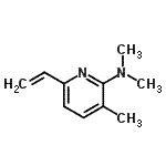 CAS 登录号：412320-85-5， N,N,3-三甲基-6-乙烯基-2-吡啶胺