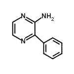 CAS 登录号：41270-67-1， 3-苯基-2-吡嗪胺