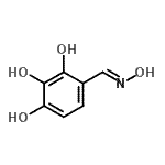 CAS 登录号：41273-95-4， 4-[(E)-(羟基亚胺)甲基]-1,2,3-苯三醇