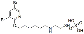 CAS#: 41287-09-6, 2-[6-(3,5-Dibromo-2-Pyridyloxy)Hexyl]Aminoethanethiol Sulfate