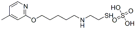 CAS#: 41287-10-9, 2-[5-(4-Methyl-2-Pyridyloxy)Pentyl]Aminoethanethiol Sulfate