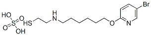 CAS#: 41287-13-2, 2-[6-(5-Bromo-2-Pyridyloxy)Hexyl]Aminoethanethiol Sulfate