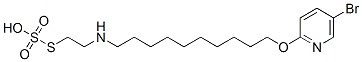 CAS#: 41287-17-6, Thiosulfuric Acid S-[2-[[10-[(5-Bromo-2-Pyridyl)Oxy]Decyl]Amino]Ethyl] Ester