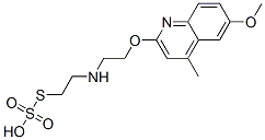 CAS#: 41287-27-8, Thiosulfuric Acid Hydrogen S-[2-[[2-[(6-Methoxy-4-Methyl-2-Quinolinyl)Oxy]Ethyl]Amino]Ethyl] Ester