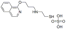 CAS#: 41287-44-9, 2-[3-(1-Isoquinolyloxy)Propyl]Aminoethanethiol Sulfate