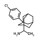 CAS 登录号：412956-99-1， 1-[3-(4-氯苯基)金刚烷-1-基]乙胺