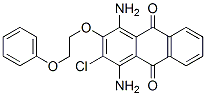 CAS 登录号:41312-86-1, 1,4-二氨基-2-氯-3-(2-苯氧基乙氧基)蒽醌