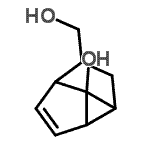CAS 登录号：413615-81-3， 1-(羟基甲基)-2,2A,2B,4A-四氢环丙烯并a[Cd]戊搭烯-4B(1H)-醇