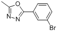 CAS#: 41491-53-6, 2-(3-Bromophenyl)-5-Methyl-1,3,4-Oxadiazole