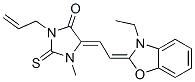 CAS#: 41504-42-1, 3-Allyl-5-[(3-Ethyl-3H-Benzoxazol-2-Ylidene)Ethylidene]-1-Methyl-2-Thioxoimidazolidin-4-One