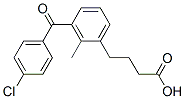 CAS#: 41651-99-4, 4-[2-Methyl-3-(4-Chlorobenzoyl)Phenyl]Butanoic Acid