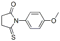 CAS#: 4166-11-4, 1-(4-Methoxyphenyl)-2-Thioxopyrrolidin-5-One