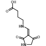 CAS#: 416878-37-0, 4-{[(Z)-(2,4-Dioxo-3-Pyrrolidinylidene)Methyl]Amino}Butanoic Acid