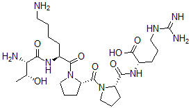 CAS#: 41961-58-4, H-Thr-Lys-Pro-Pro-Arg-OH