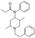 CAS 登录号:42045-97-6, N-(2,5-二甲基-1-苯乙基-4-哌啶基)丙酰苯胺