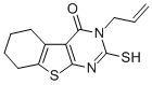 CAS#: 42062-91-9, 3-Allyl-2-Mercapto-5,6,7,8-Tetrahydro-3H-Benzo[4,5]Thieno[2,3-d]Pyrimidin-4-One