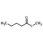 CAS 登录号：42075-43-4， S-甲基戊烷硫代酸酯