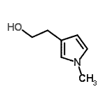 CAS 登录号：420787-50-4， 2-(1-甲基-1H-吡咯-3-基)乙醇