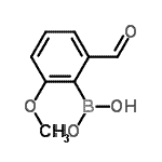 CAS 登录号：420800-54-0， (2-甲酰基-6-甲氧基-苯基)硼酸