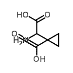 CAS 登录号：421548-64-3， 1-[氨基(羧基)甲基]环丙烷羧酸