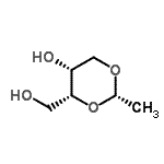 CAS 登录号：421549-37-3， (2S,4R,5R)-4-(羟基甲基)-2-甲基-1,3-二恶烷-5-醇