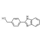 CAS 登录号：421553-25-5， [4-(1H-苯并咪唑-2-基)苯基]甲醇