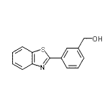 CAS 登录号：421553-47-1， [3-(1,3-苯并噻唑-2-基)苯基]甲醇