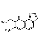 CAS#: 421595-93-9, 9-Ethyl-8-Methyl-9,10-Dihydroimidazo[1,2-h][1,7]Naphthyridine