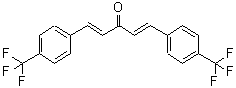CAS 登录号：42160-07-6， 1,5-二(4-三氟甲基苯基)-戊-1,4-二烯-3-酮